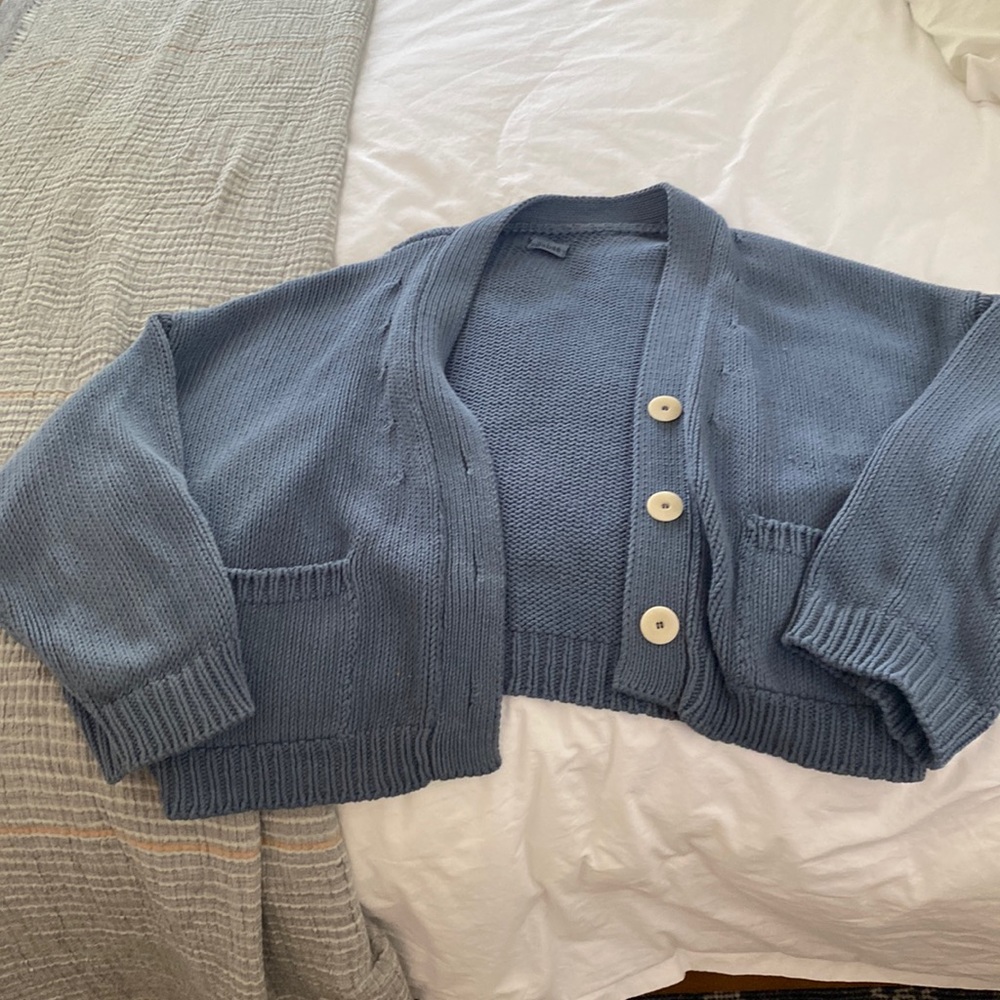 Babaa cotton cardigan sweater